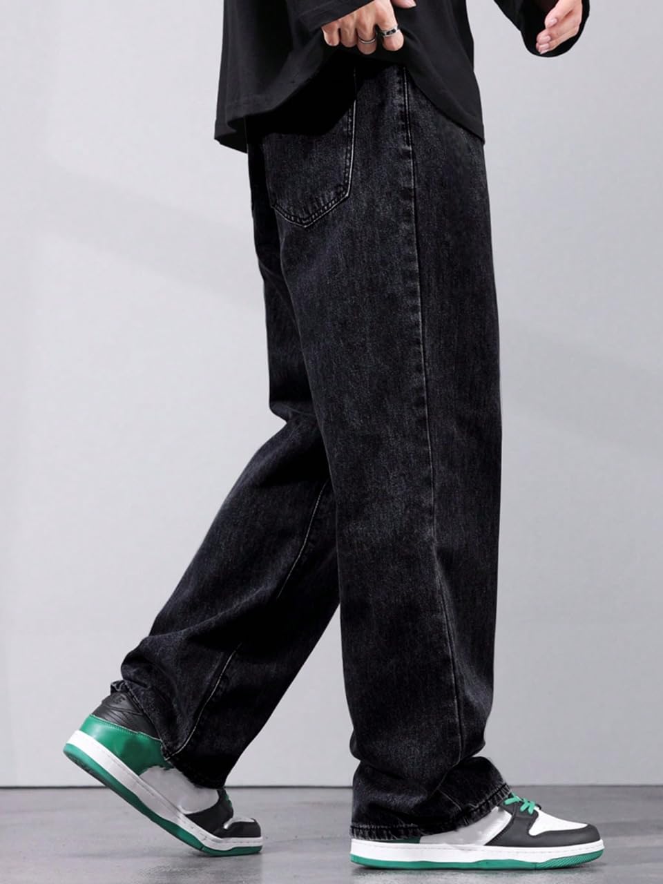 Dockstreet Men Baggy Denim Jeans