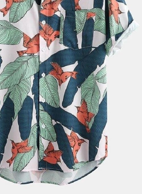 LookMark Men's Cotton Blend Printed Stitched