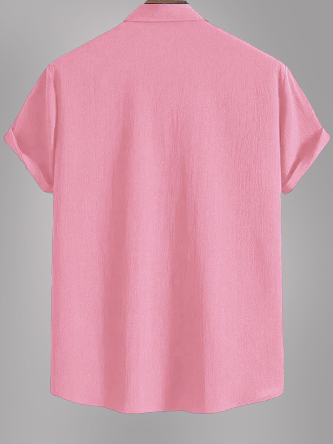 Pinkmint Men's Solid Regular Fit Shirt