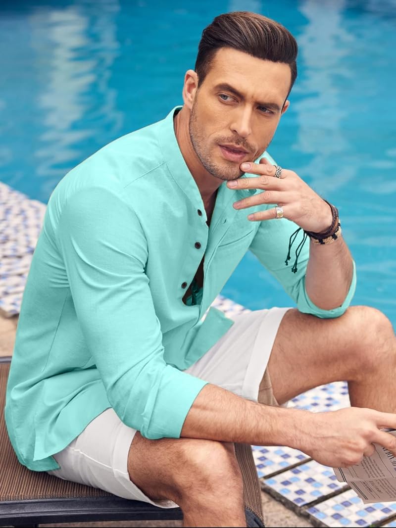 Bellstone Men's Solid Regular Fit Shirt