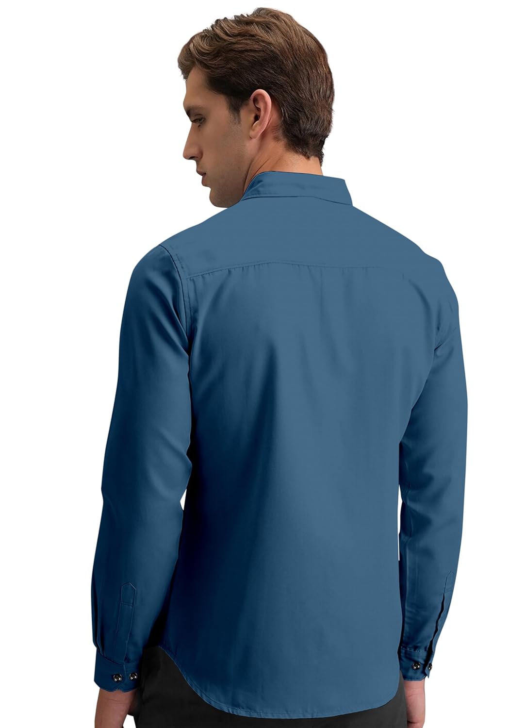 Shirt's Collection Solid Pattern Shirt(Contrast - Parent)
