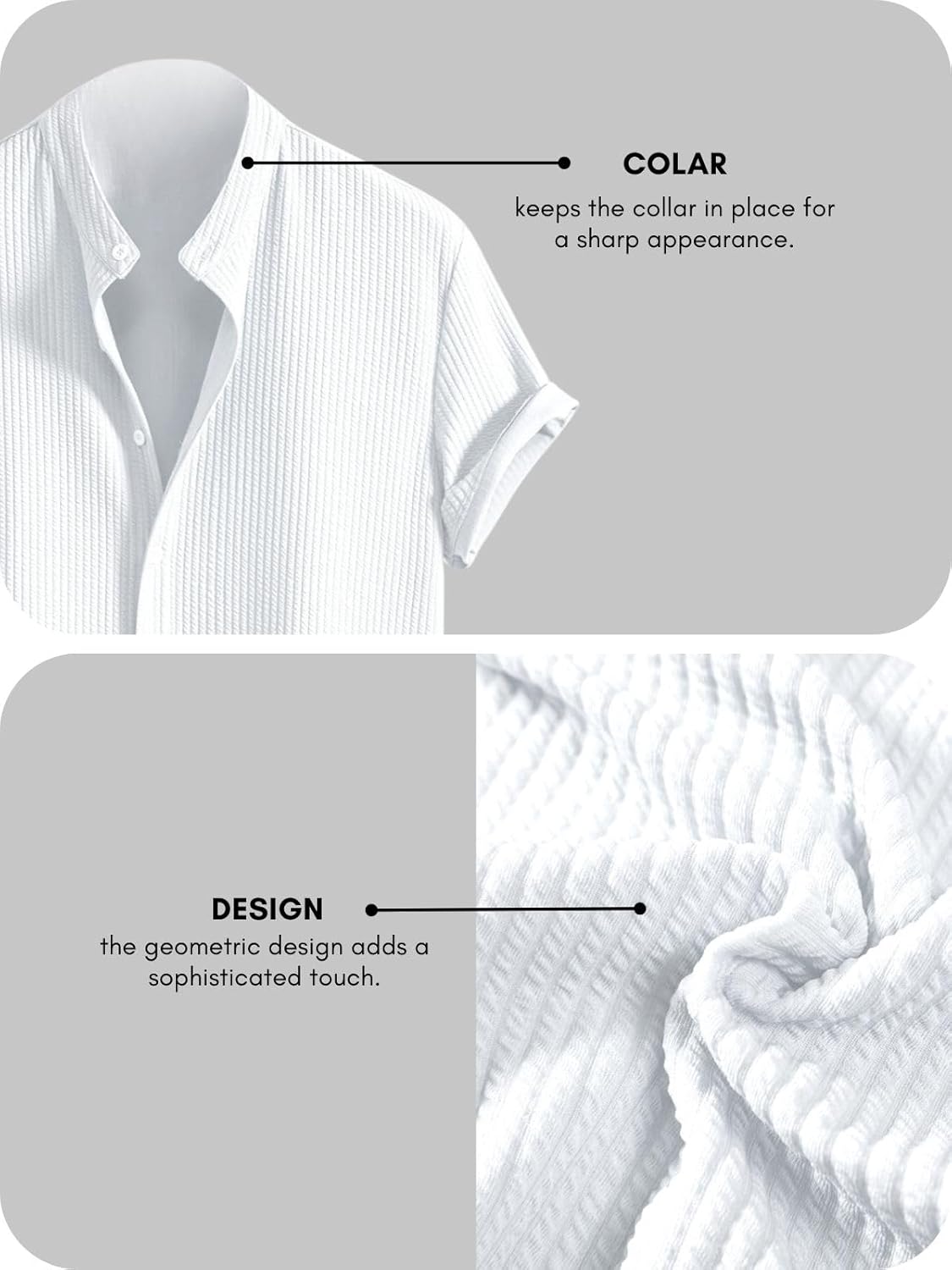 GRECIILOOKS Shirt for Men | Mens Casual Shirt's