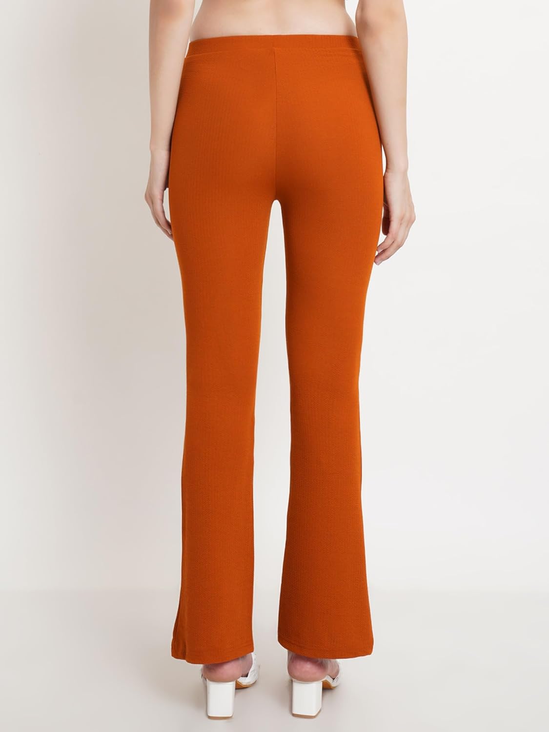 POPWINGS Casual Solid Regular Fit Solid Trouser