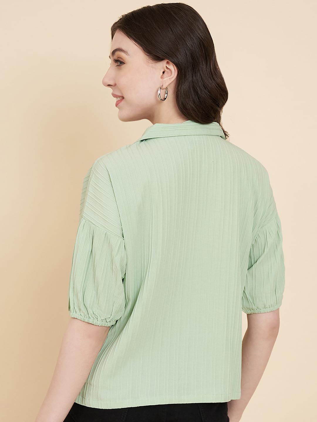 VAIRAGEE Women Cotton Blend Striped Pattern