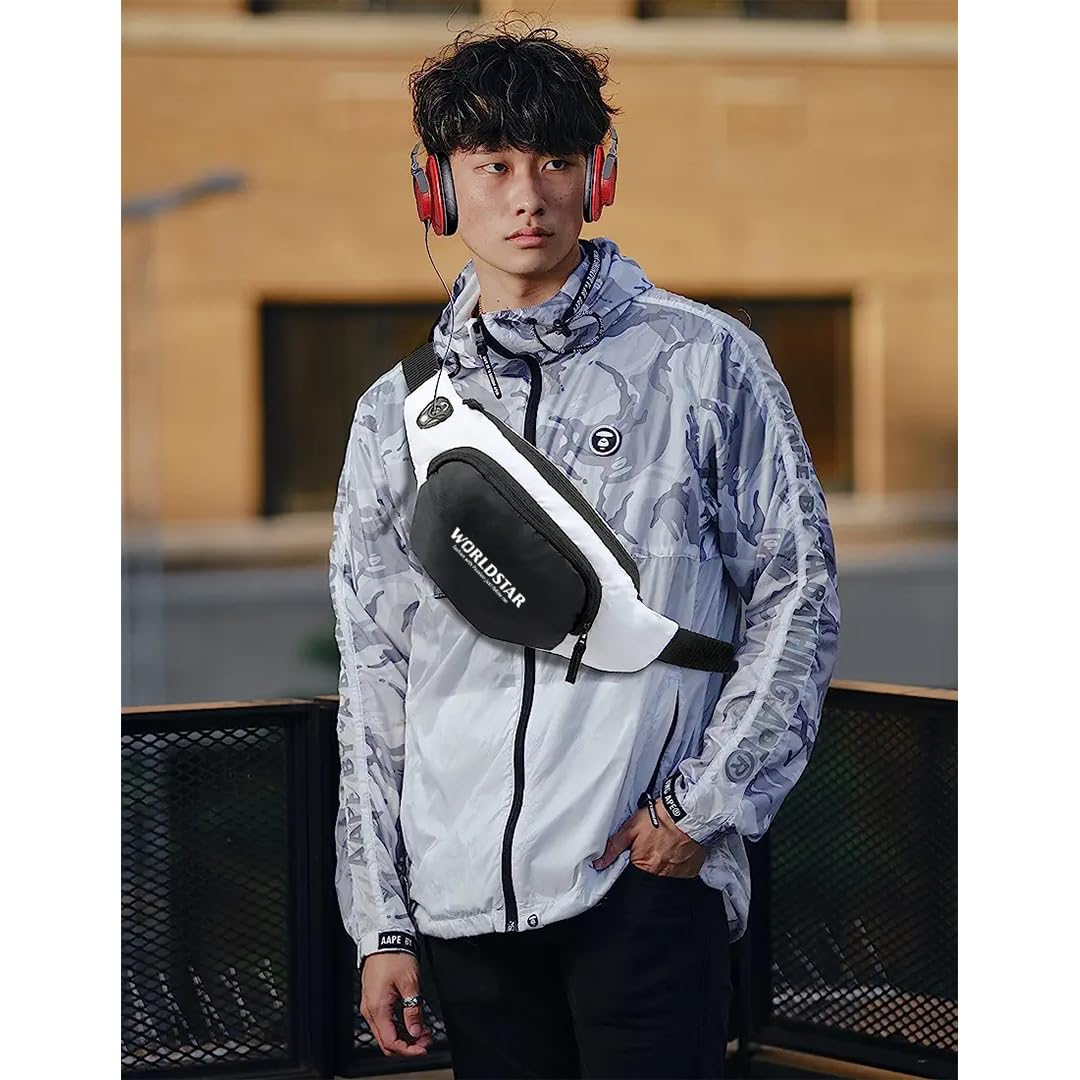 WORLD STAR Waist Bag for Men & Women | Fanny Pack