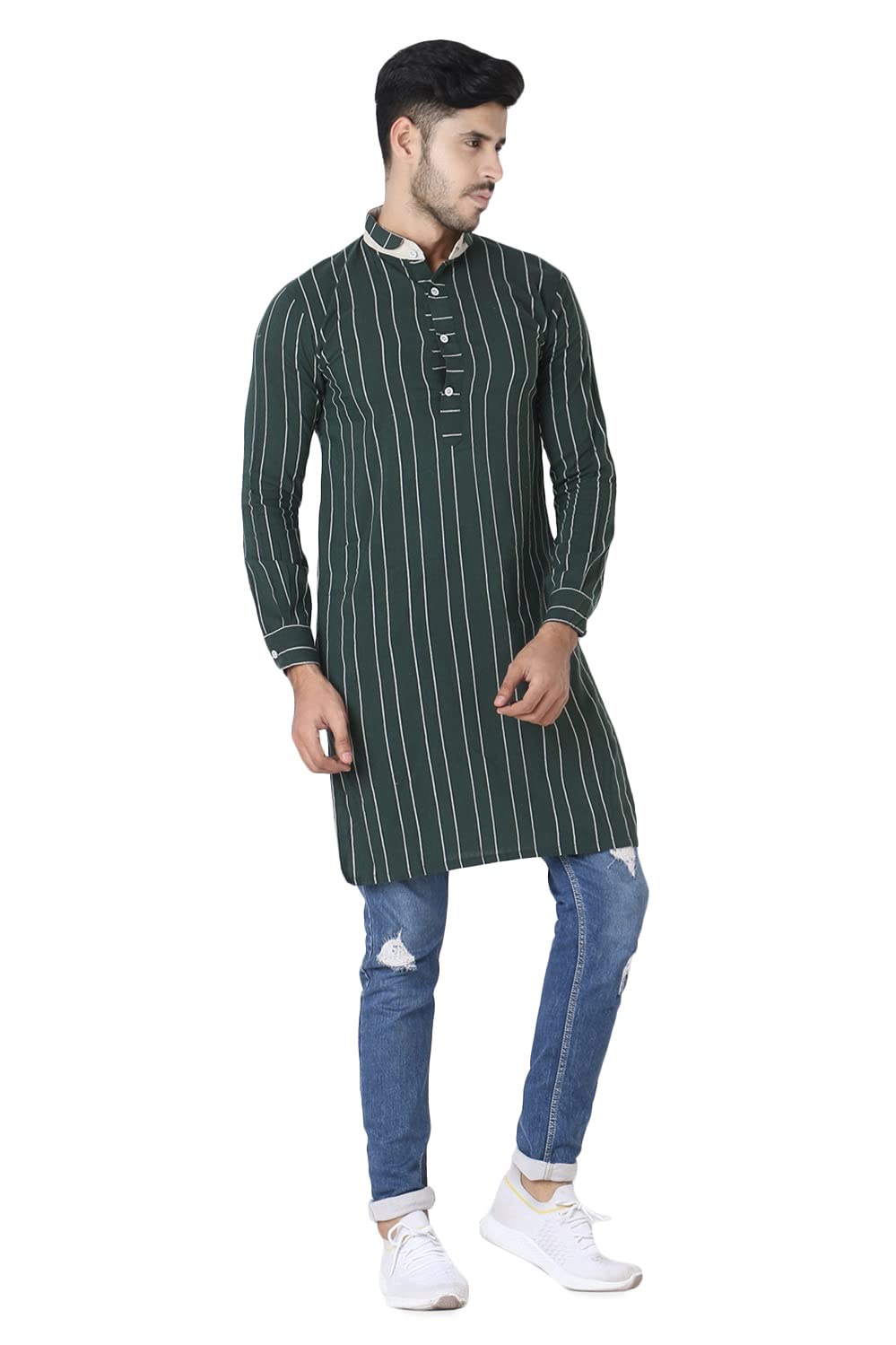 OM SAI LATEST CREATION Men's Cotton Regular Fashion