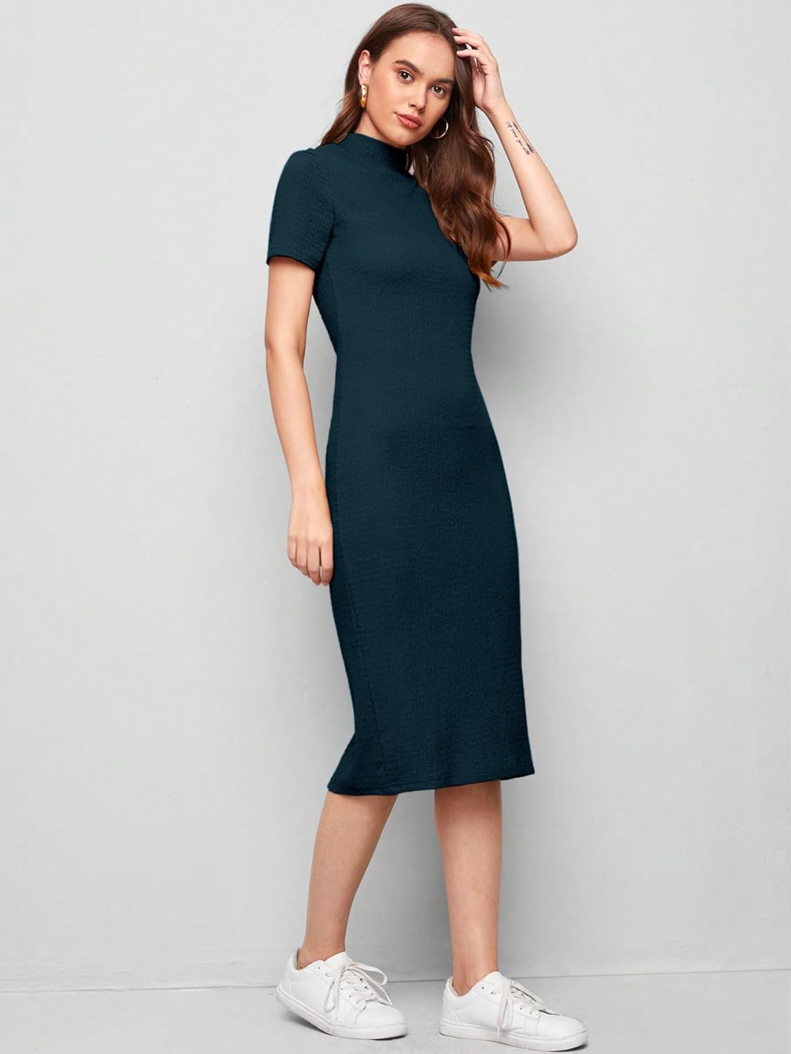 Leriya Fashion one-Piece Dress for Women Bodycon Long | Birthday Dress for Women