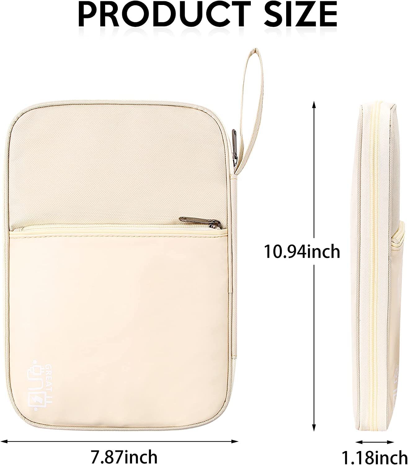 Electronics Organizer Bag Waterproof Carrying Pouch