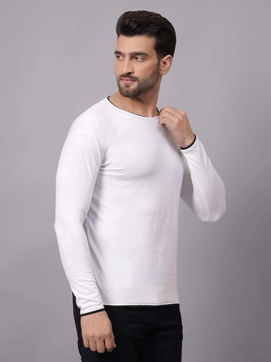 FASHA Men's Solid Regular Fit