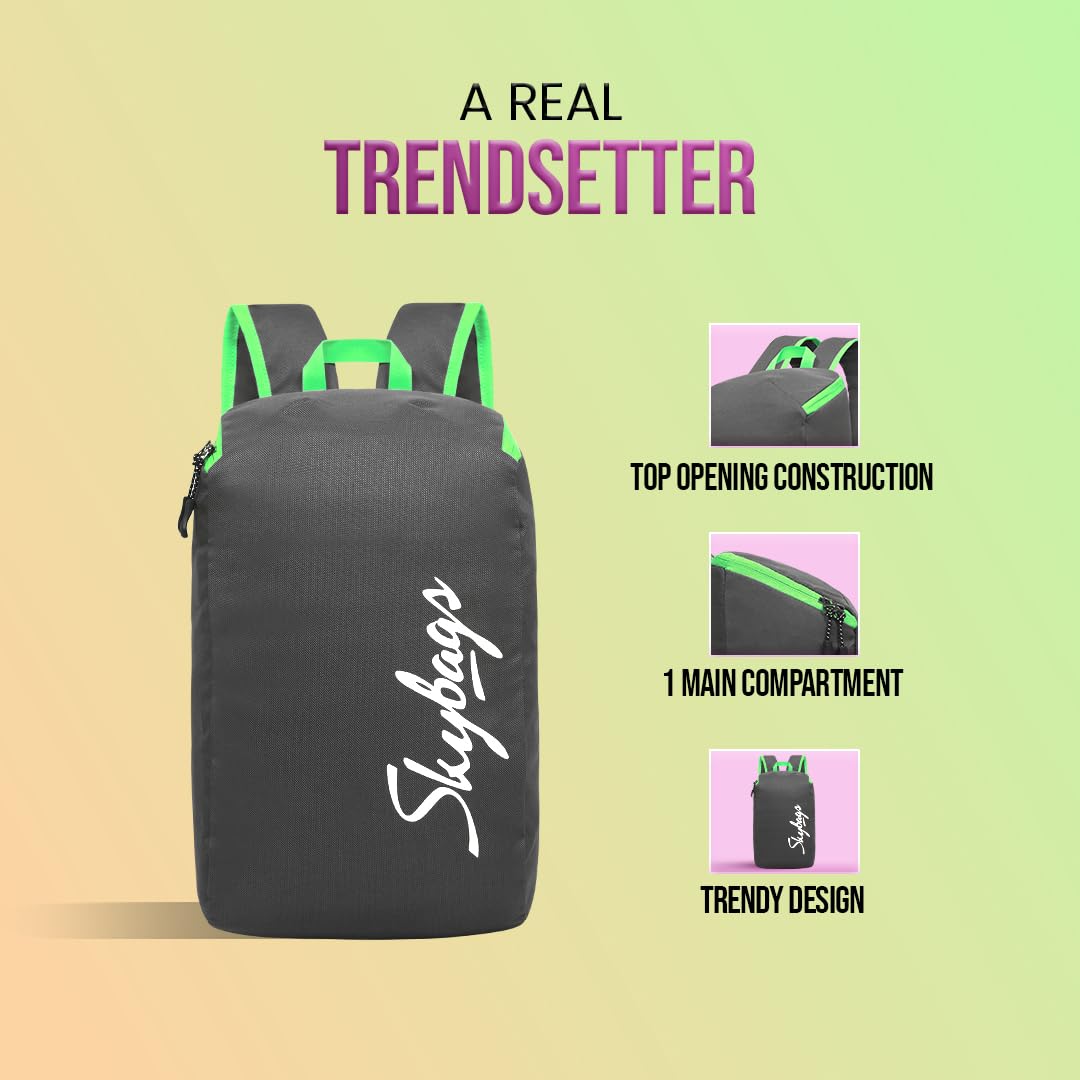 Skybags Casual Daypack 15L With Spacious - alphahostel.in