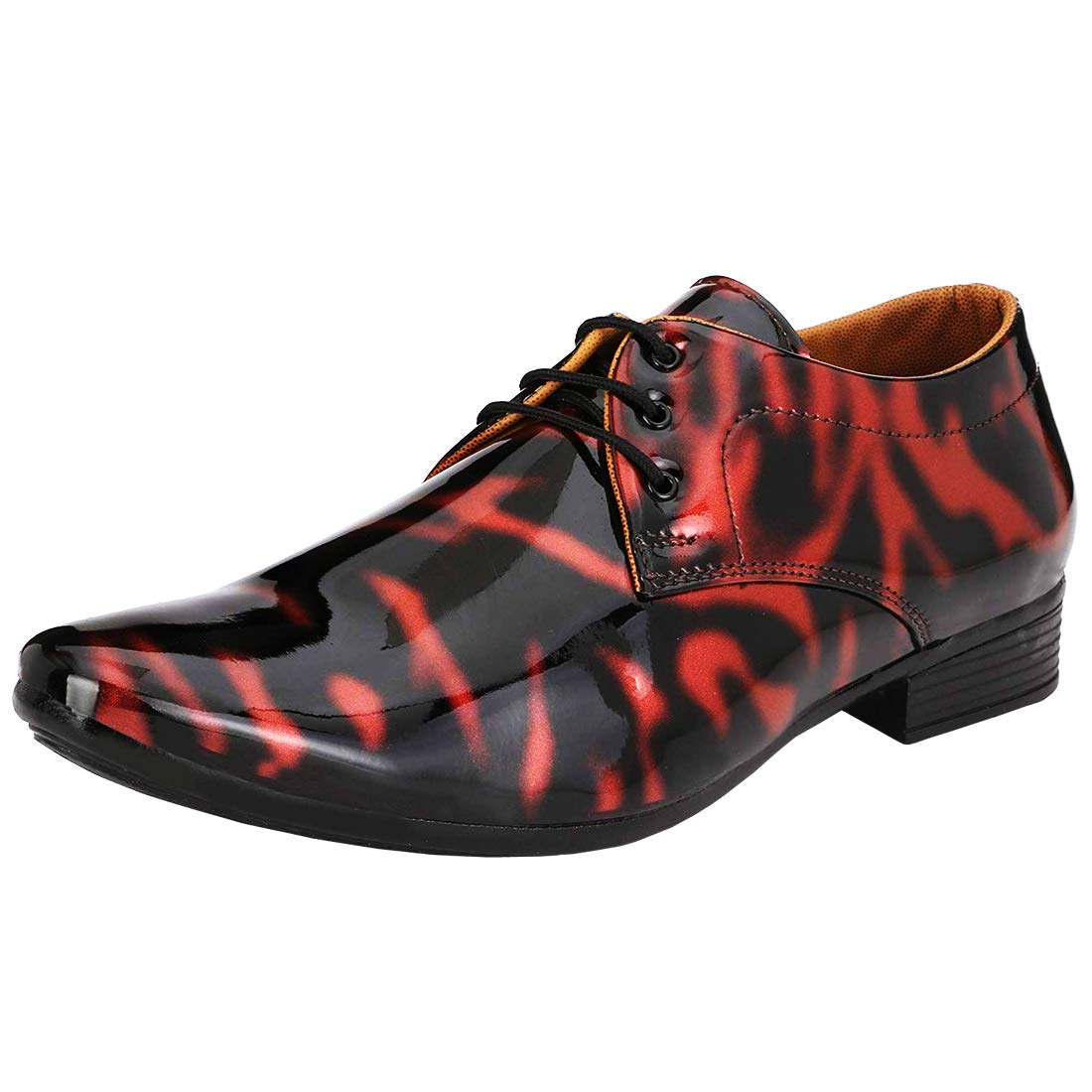 Vitoria Men's Synthetic Leather Lace-Up Formal Shoes - alphahostel.in
