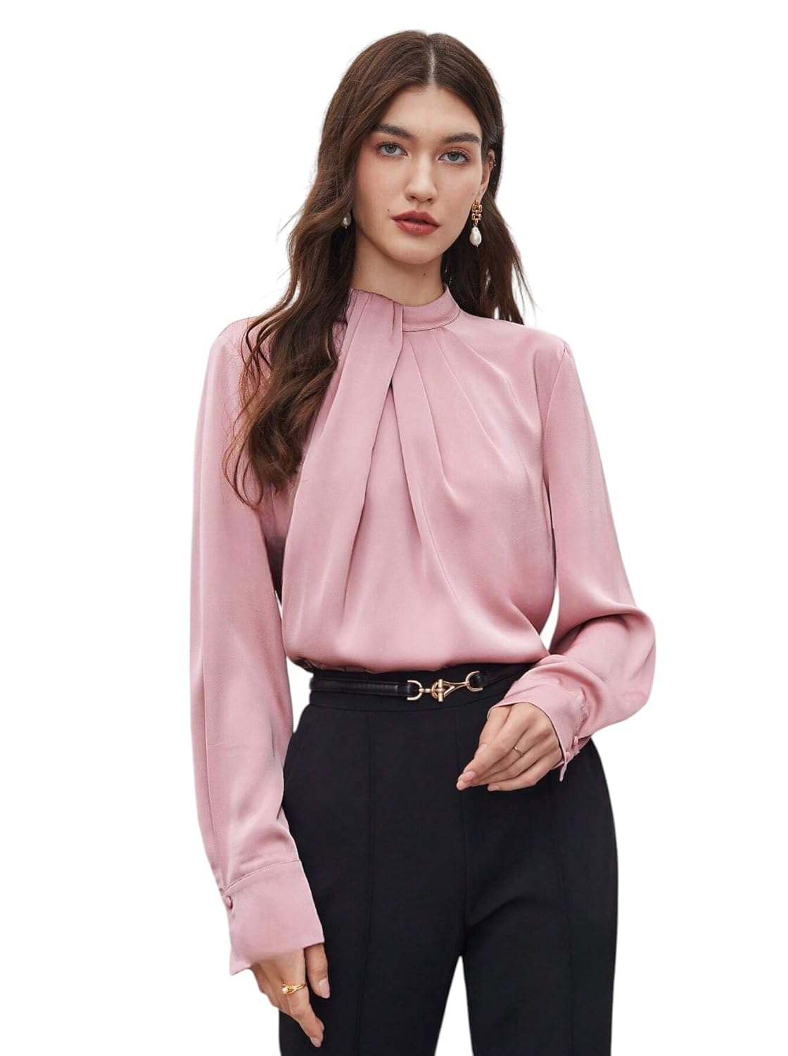 LITZO Top for Women Regular Fit Latest Stylish Office Wear Western Top (T-L-01-04)