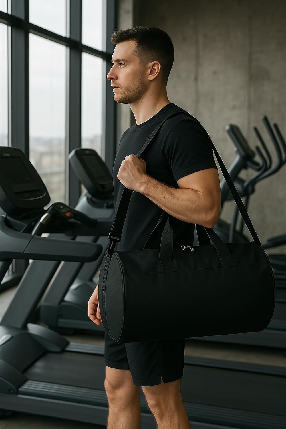 Tabelito Polyester Fitgrip Sports Duffle Gym Bag 30 Lit