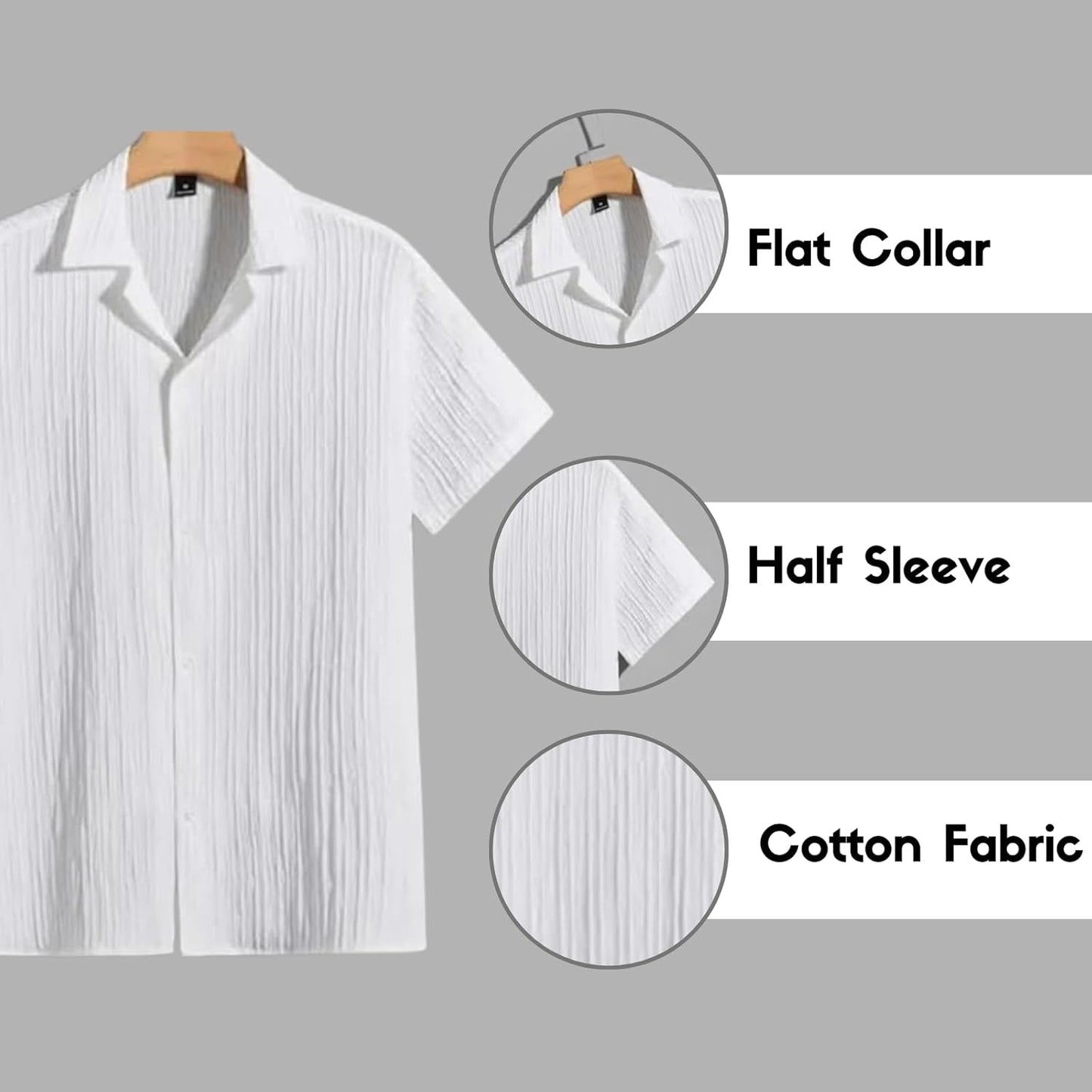 Vikita Enterprise Cotton Stylish Boys Shirts Regular Fit