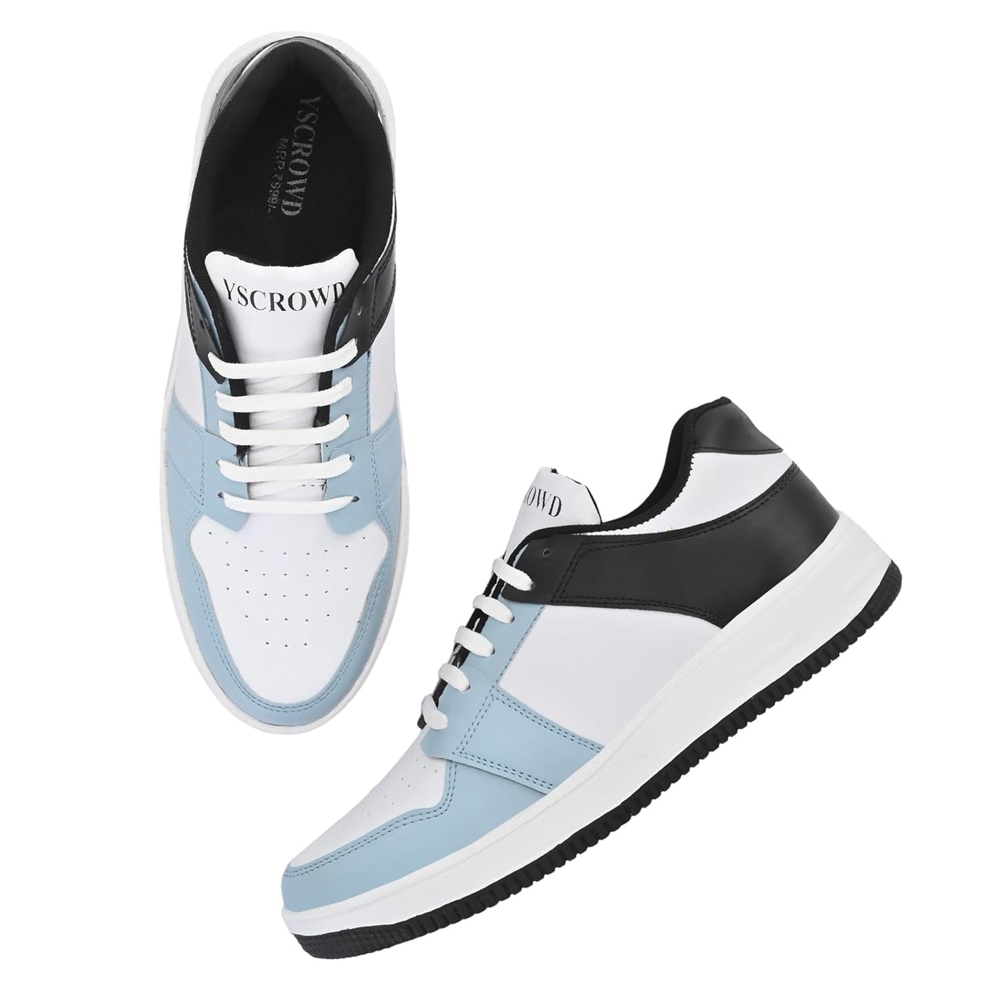 YSCROWD Men's Sneakers Comfortable Stylish White - alphahostel.in