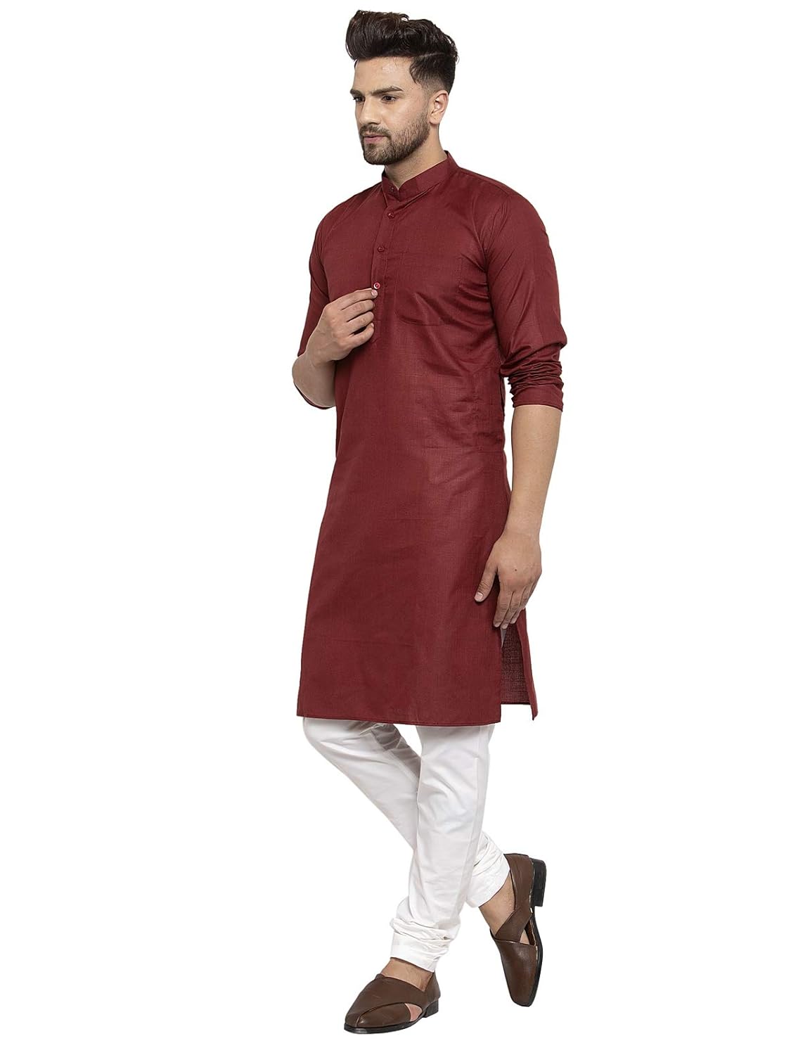 ABH LIFESTYLE Men's Cotton Kurta Pyjama Set