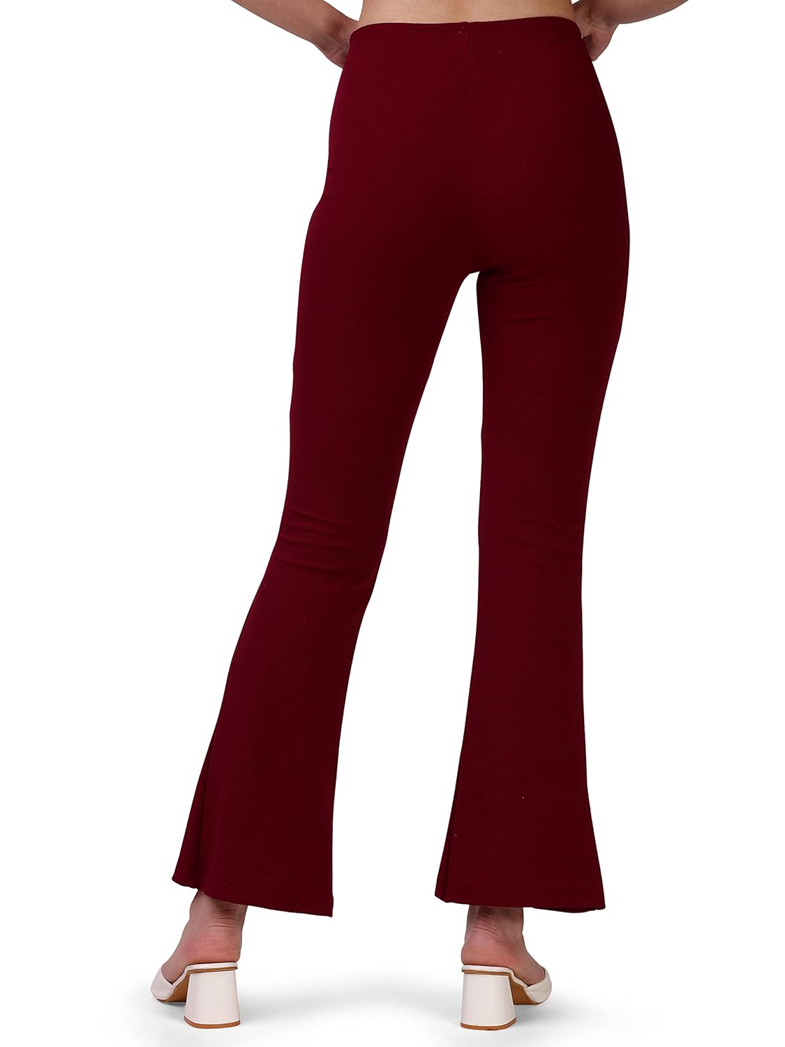 Mehrang Cotton Blend Parallel Trouser Pants Regular fit