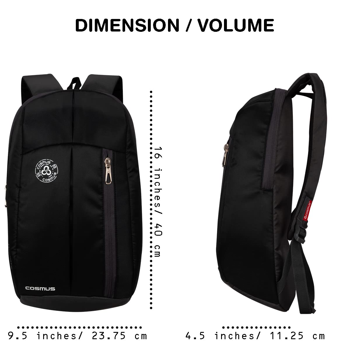 Cosmus Zipit Small Outdoor Mini Backpack 12 L - alphahostel.in