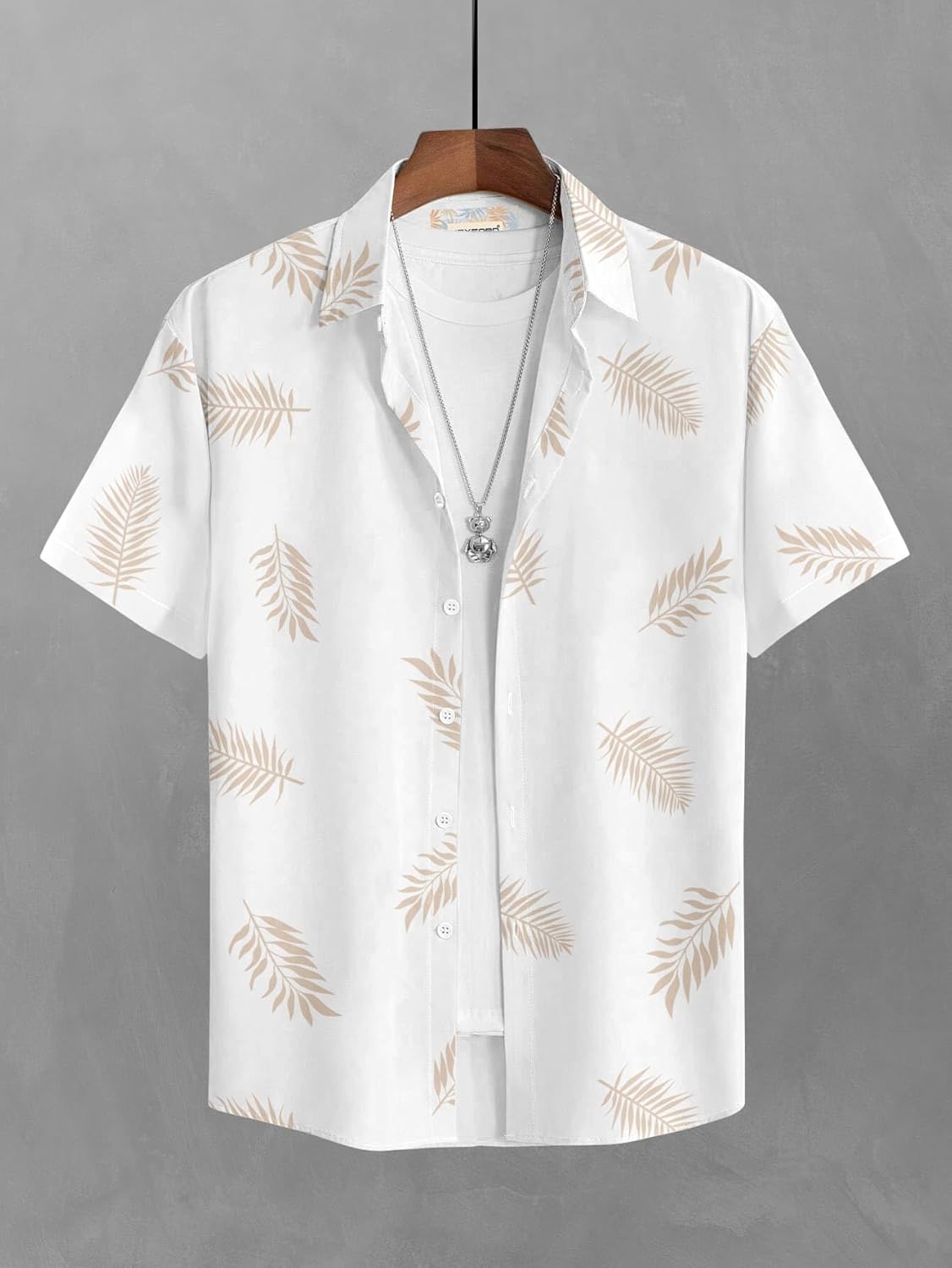 BULLMER Trendy Regular Fit Printed Causal Shirt for Men
