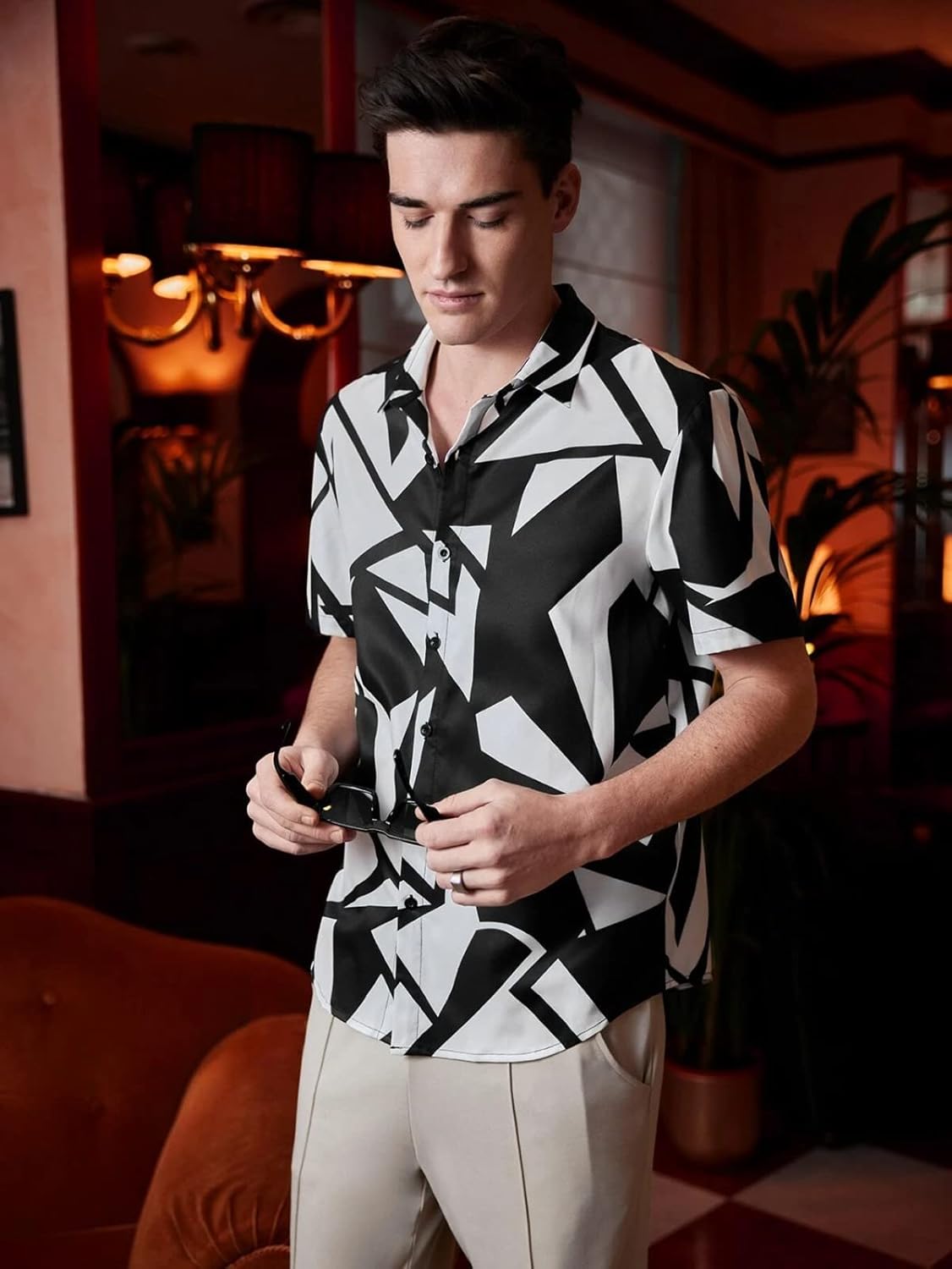 Leriya Fashion Shirt for Men | Casual Stylish | Short Sleeve