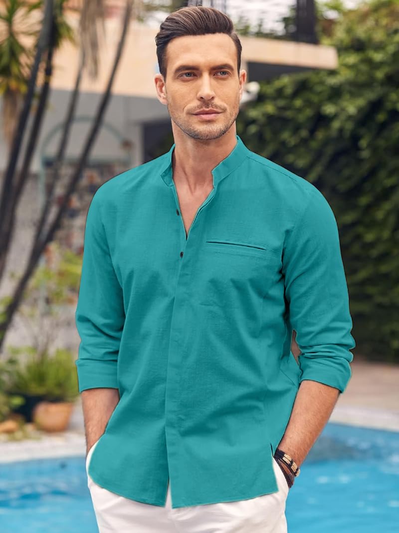 Bellstone Men's Solid Regular Fit Shirt