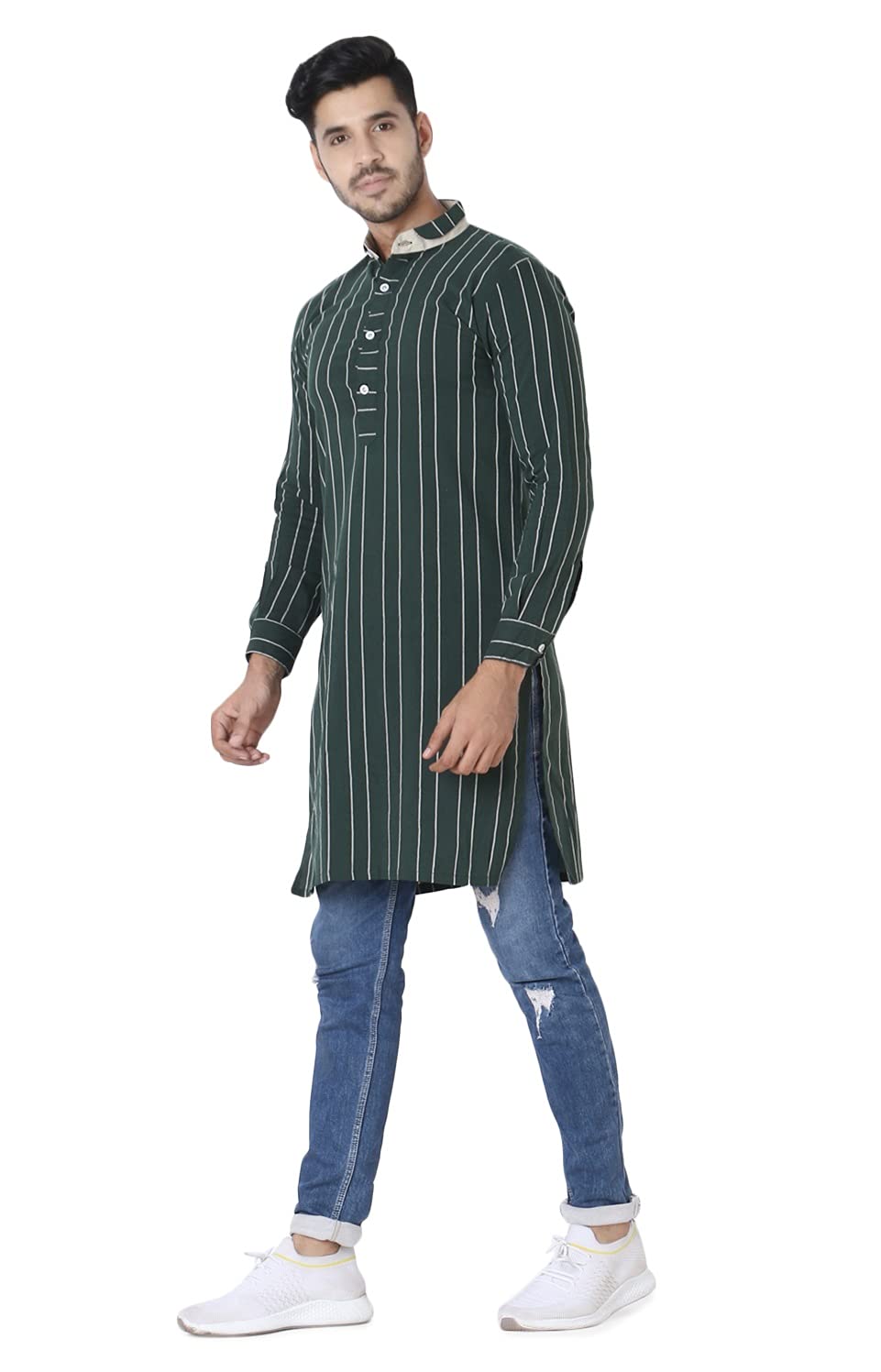 OM SAI LATEST CREATION Men's Cotton Regular Fashion