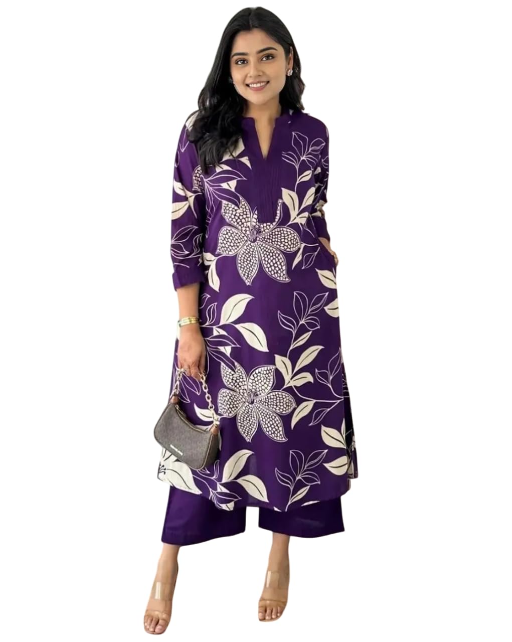 Fast Fashions Women's Rayon Viscose A-Line Printed