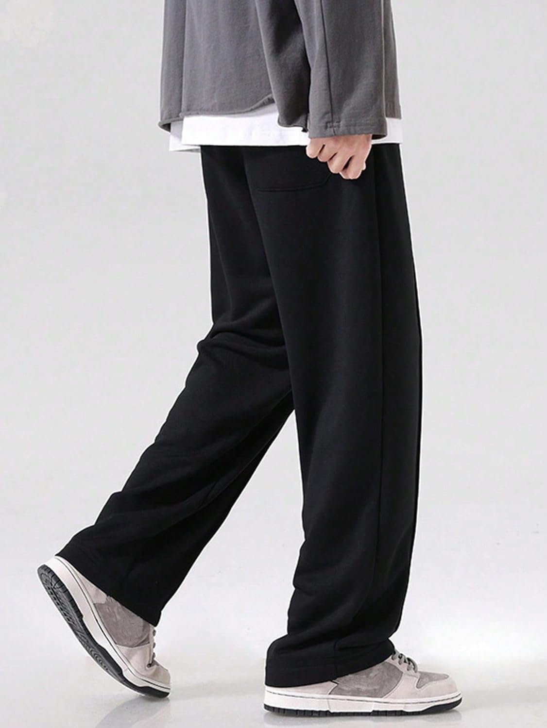 Mehrang White Loose Fit Track Pant for Men || Joggers