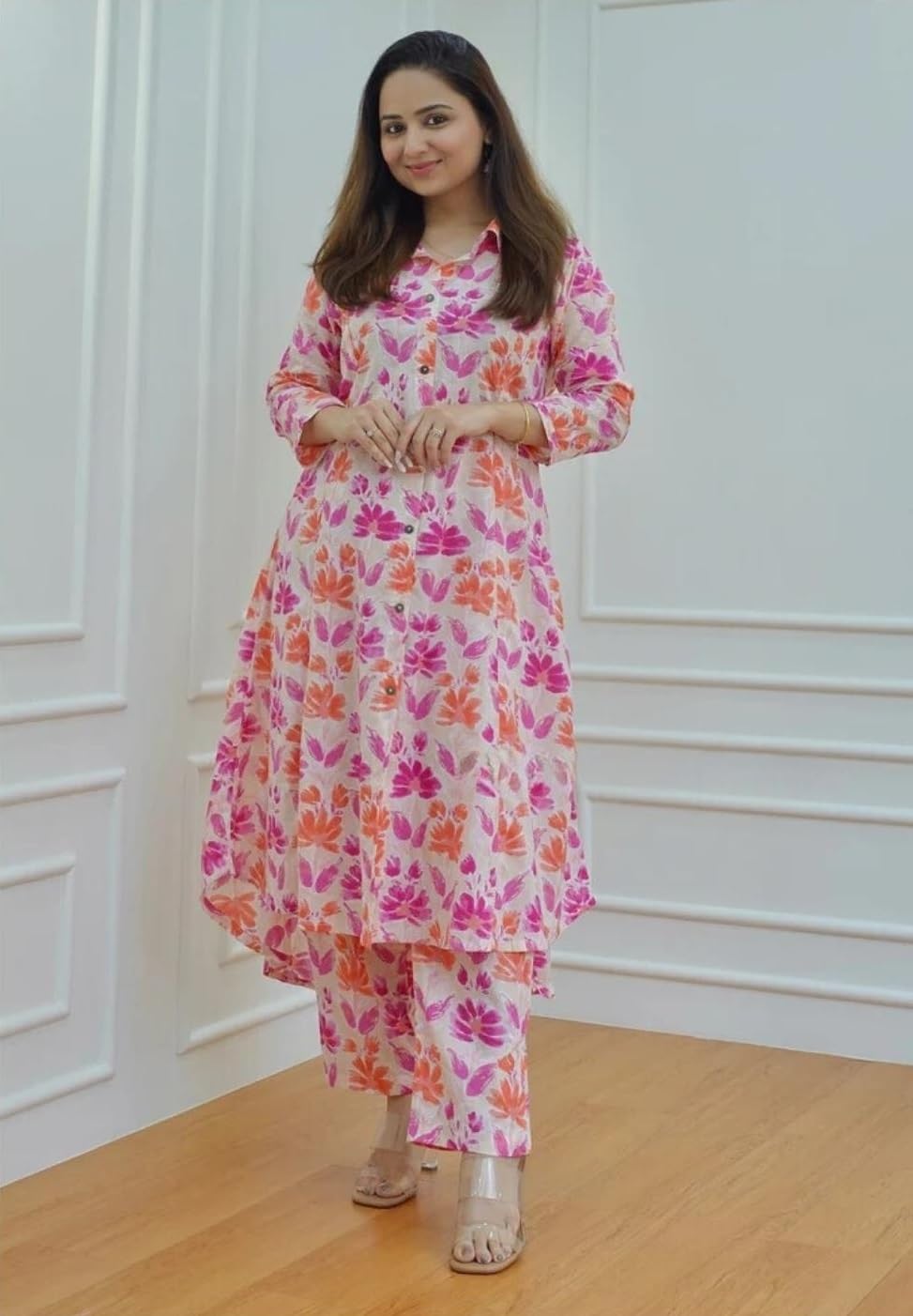 LERIYA FASHION Anarkali Kurta-Set for Women