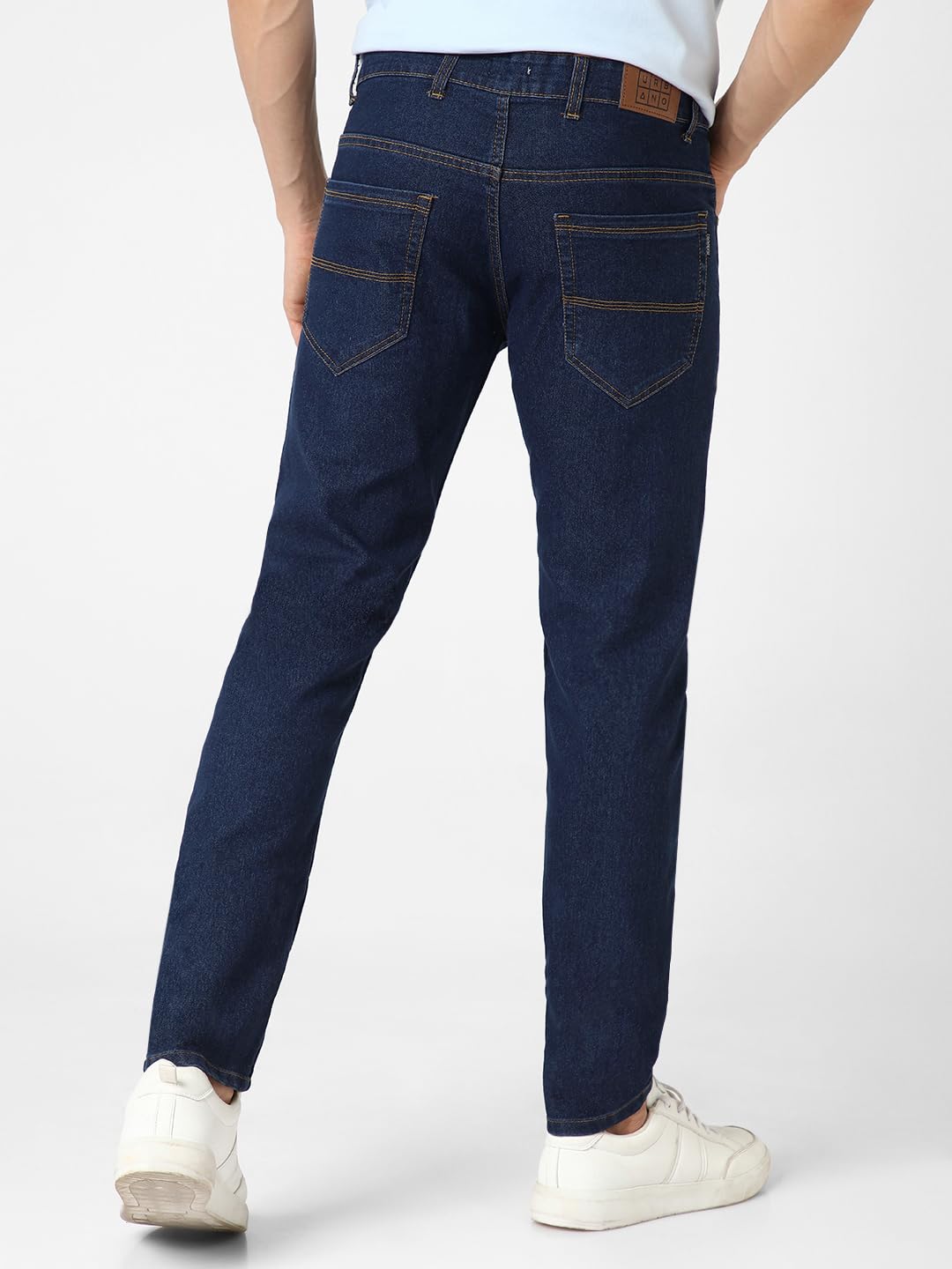 Urbano Fashion Men's Slim Fit Washed Jeans Stretchable