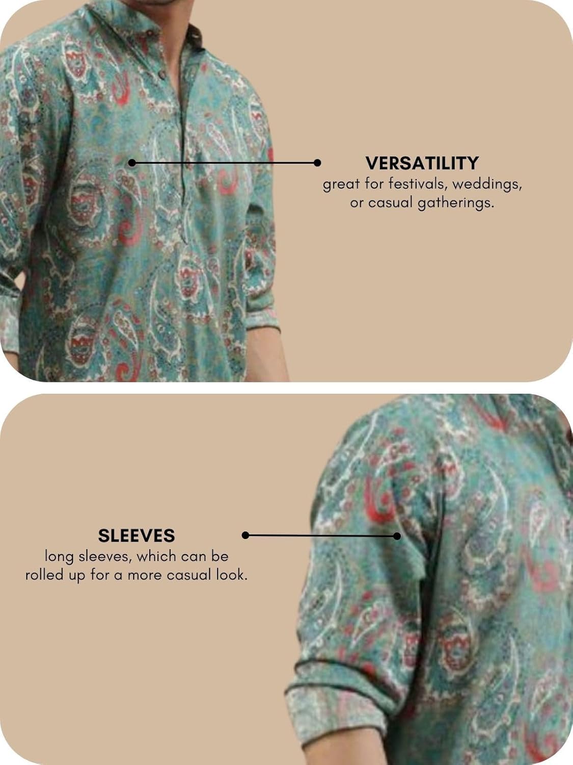 DHRUVI TRENDZ Rayon Kurta Set for Men | Men's Kurta