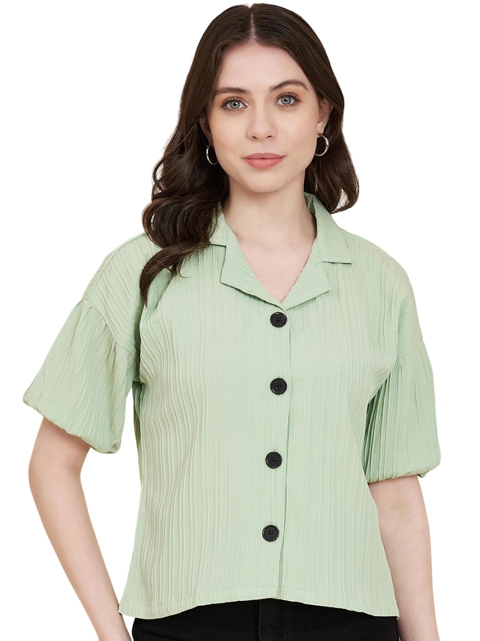 VAIRAGEE Women Cotton Blend Striped Pattern
