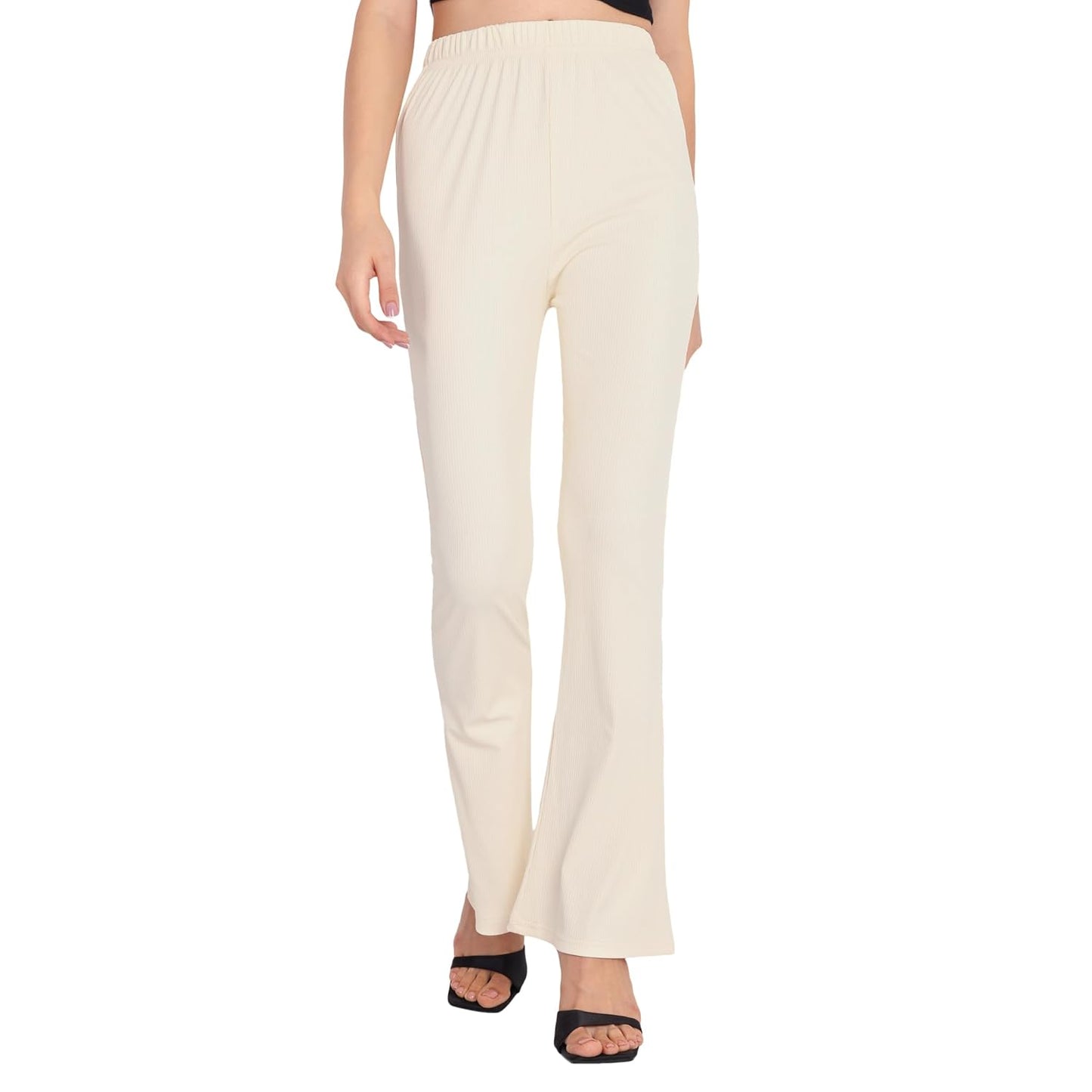 FNOCKS Pants Women's Premium Cotton Bell Bottom