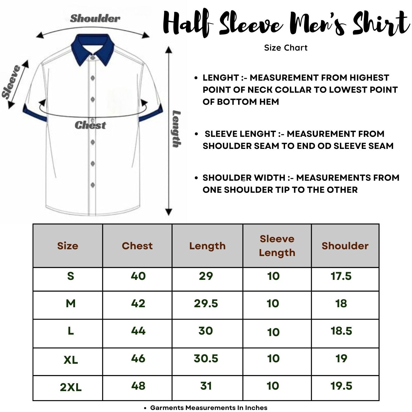 Leriya Fashion Men's Casual Cotton Shirt – Button Down