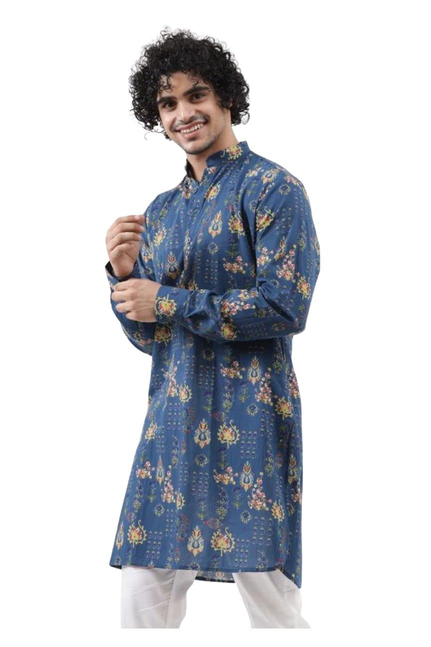 DHRUVI TRENDZ Rayon Kurta Set for Men | Men's Kurta