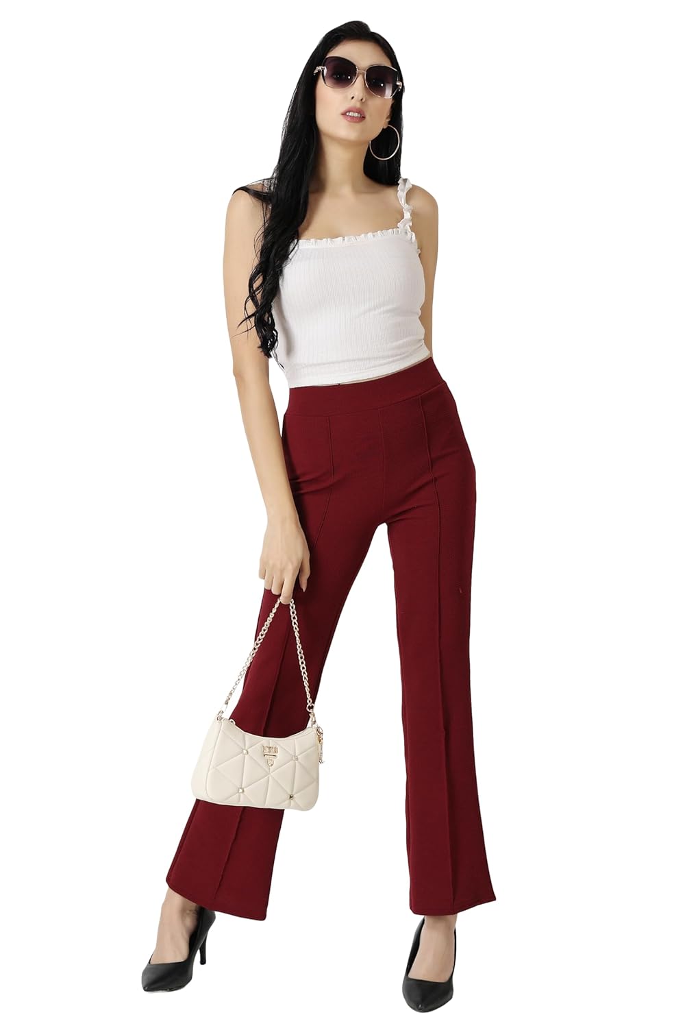 ZAPRA FASHION Women Polyester Lycra Bootcut