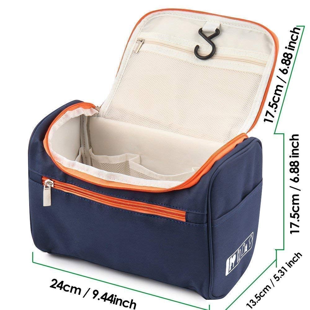 Rabbonix Cosmetic Makeup Organizer Toiletry Bag
