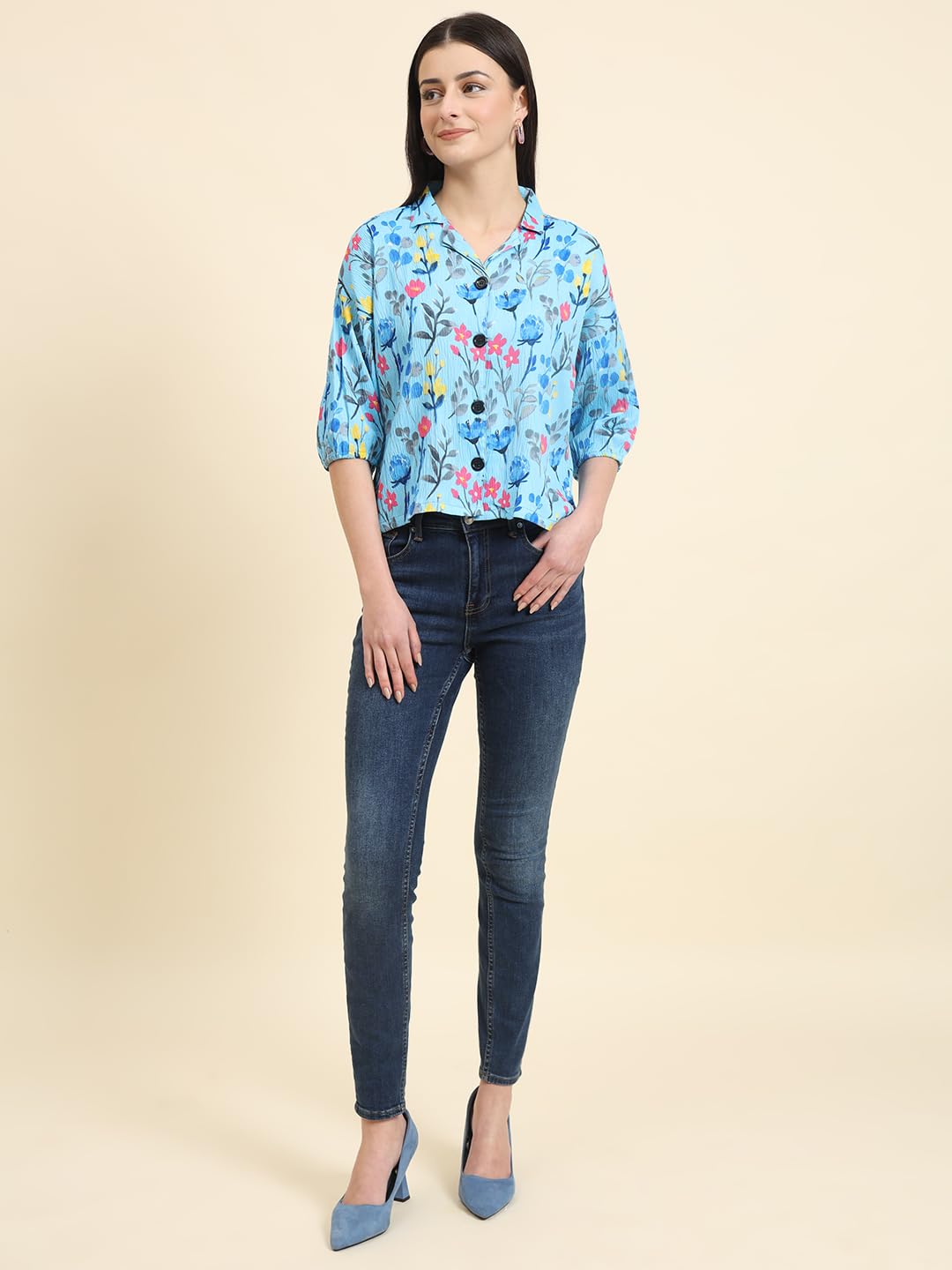 SOFISTY Women's Boxy Shirt | Cotton Bland