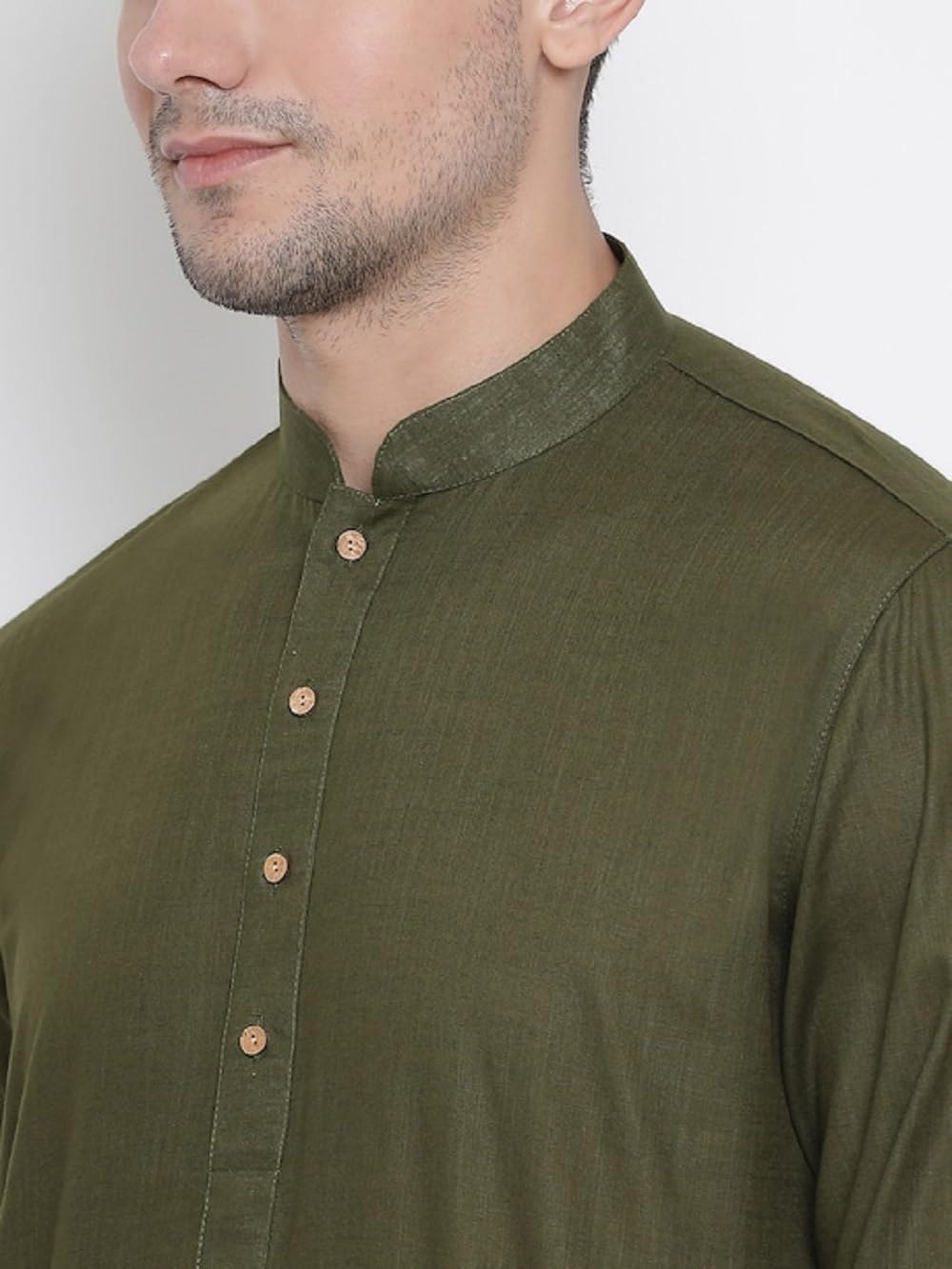 Lymio Men's Cotton Blend Regular Fit Casual Kurta