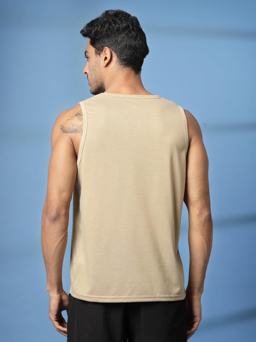 CHKOKKO Tank Tops Sleeveless T-Shirt for Men Cotton