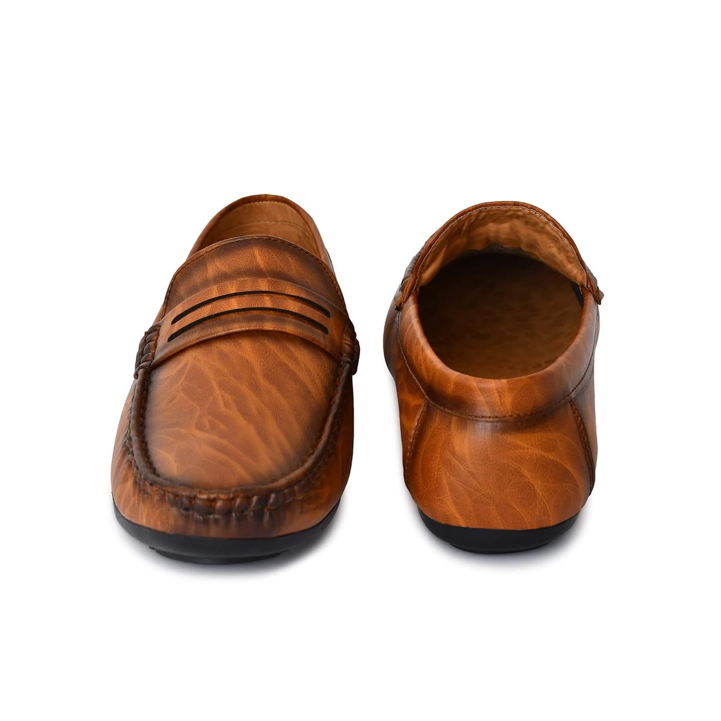 Karaddi Loafer for Men's Shoes Tan Brown Black Shoe - alphahostel.in