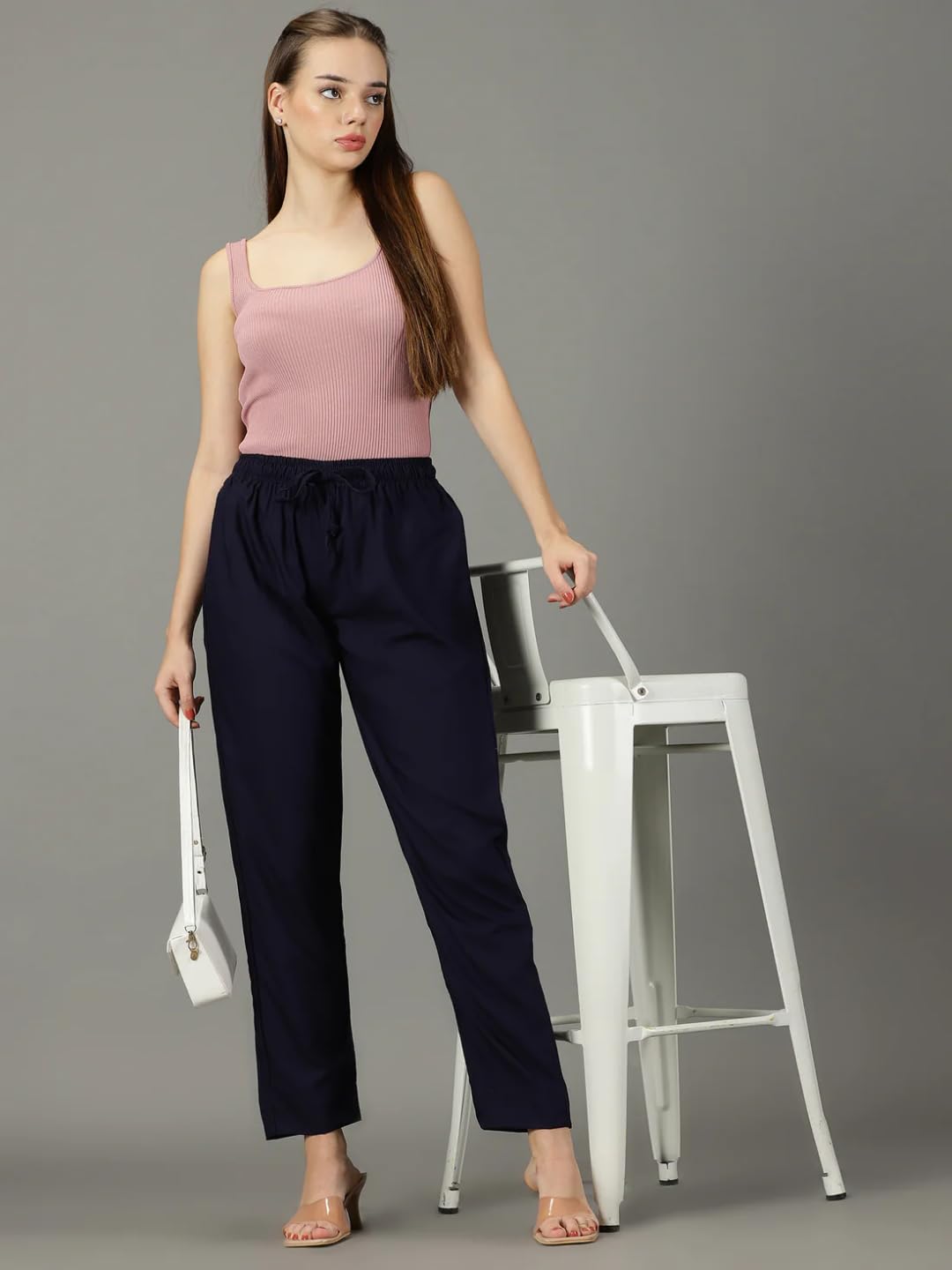 Cadila Women's Cotton Drawstring Rayon Pants