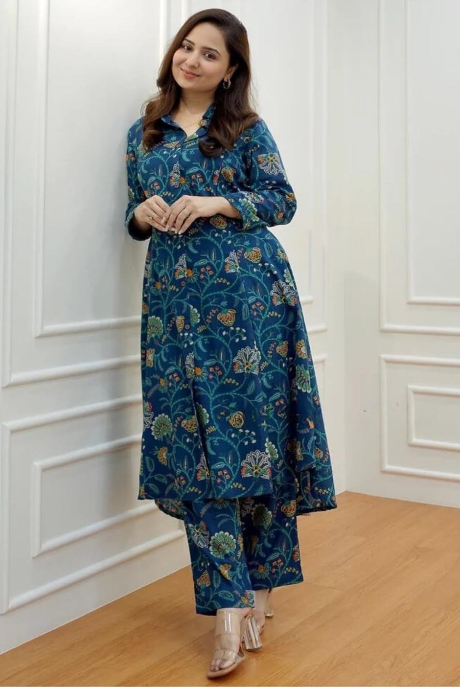 LERIYA FASHION Anarkali Kurta-Set for Women