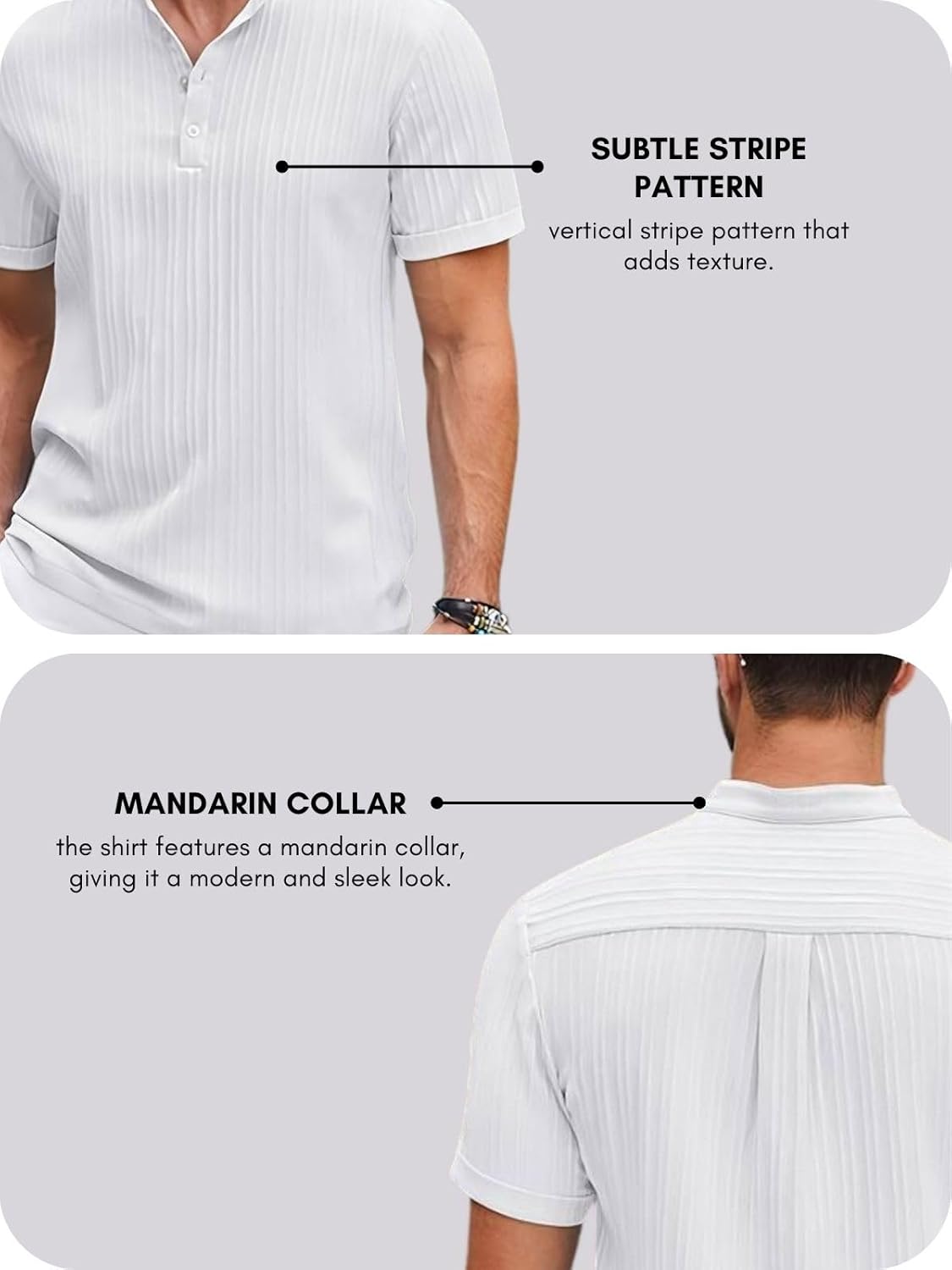 GRECIILOOKS Shirt for Men | Mens Casual Shirt