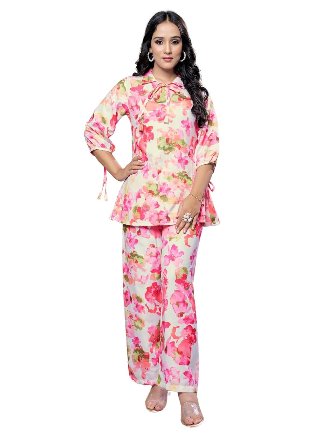 GRECIILOOKS Anarkali Kurta-Set for Women