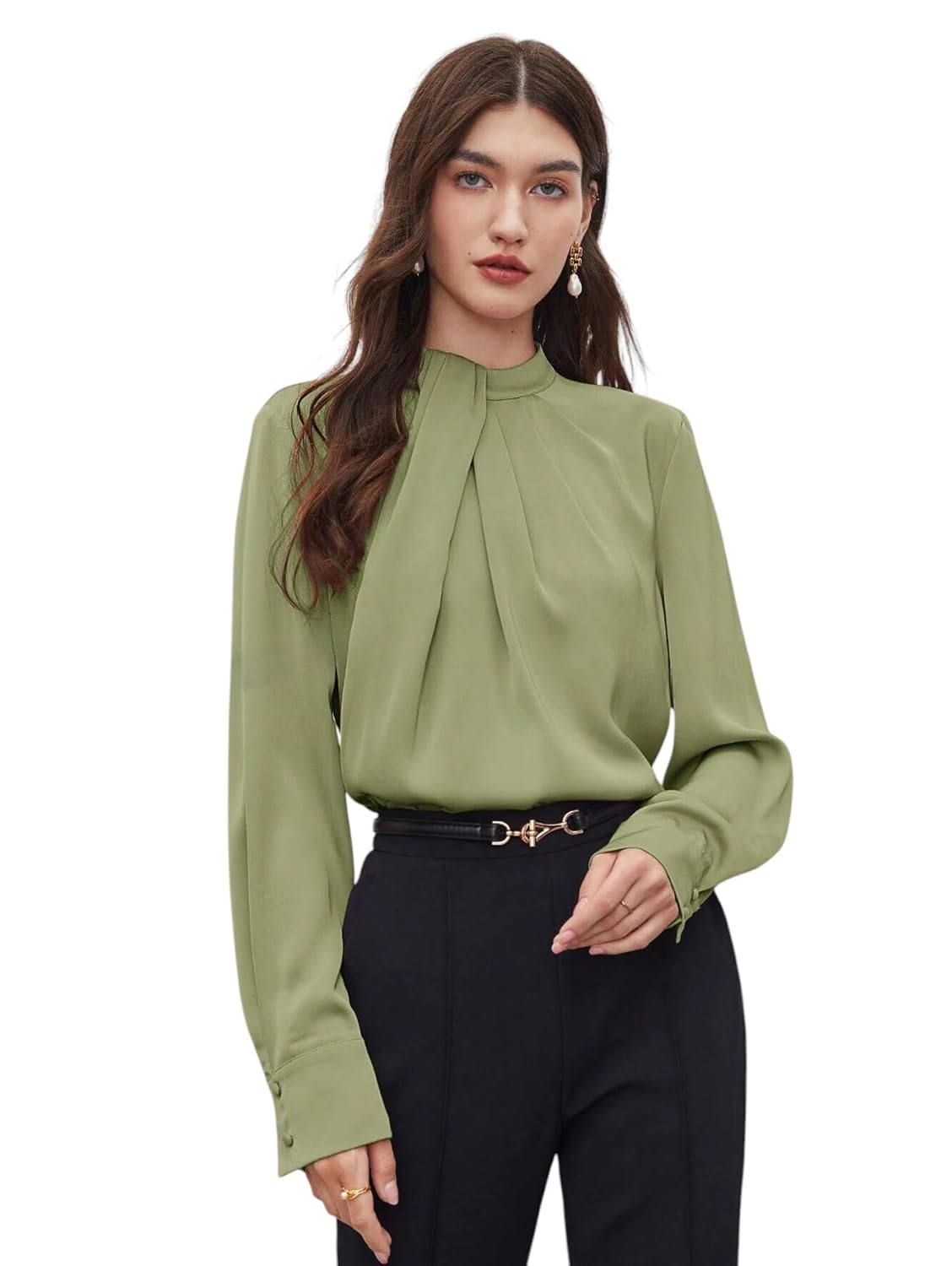 LITZO Top for Women Regular Fit Latest Stylish Office Wear Western Top (T-L-01-04)