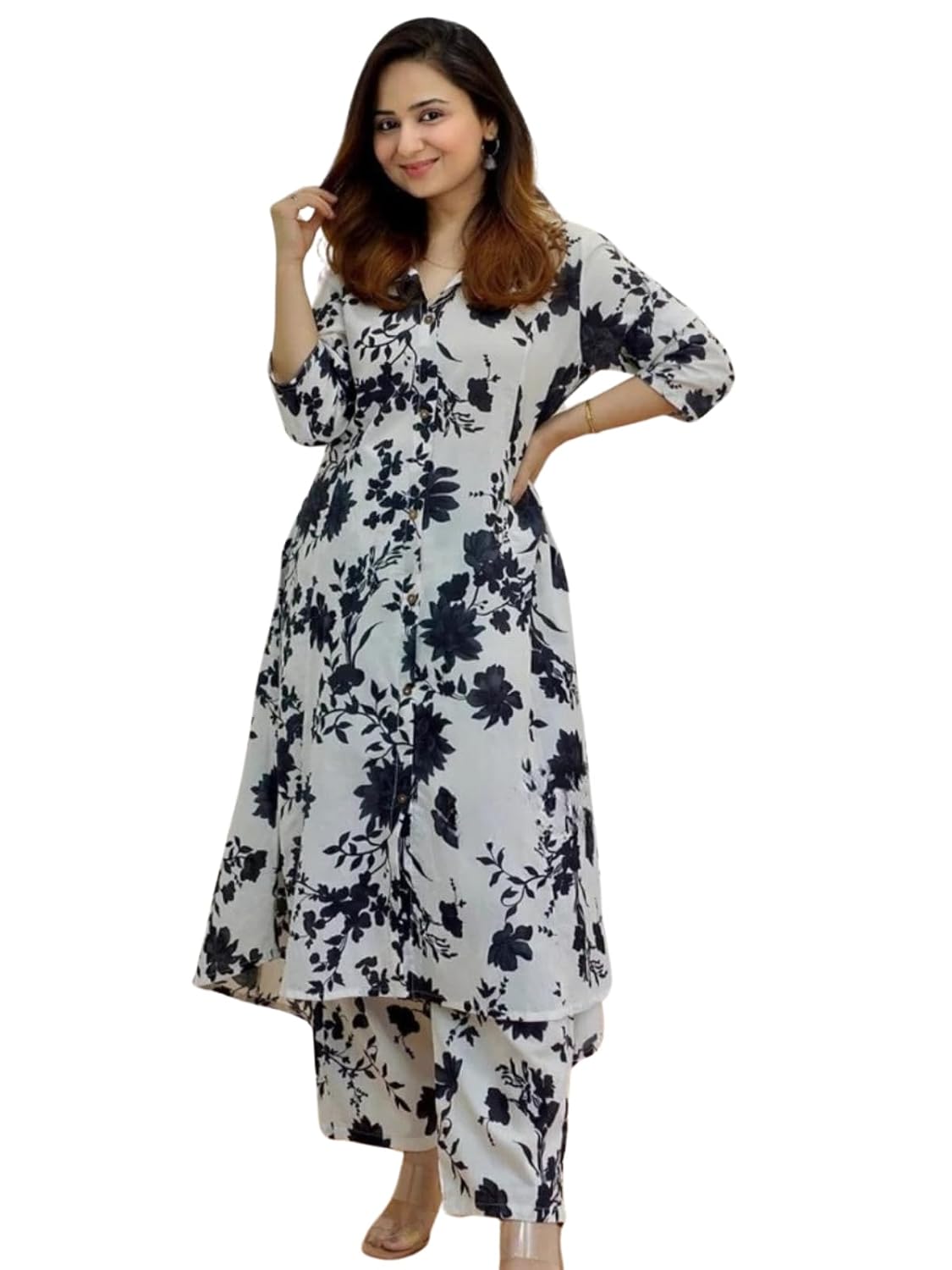 LERIYA FASHION Anarkali Kurta-Set for Women