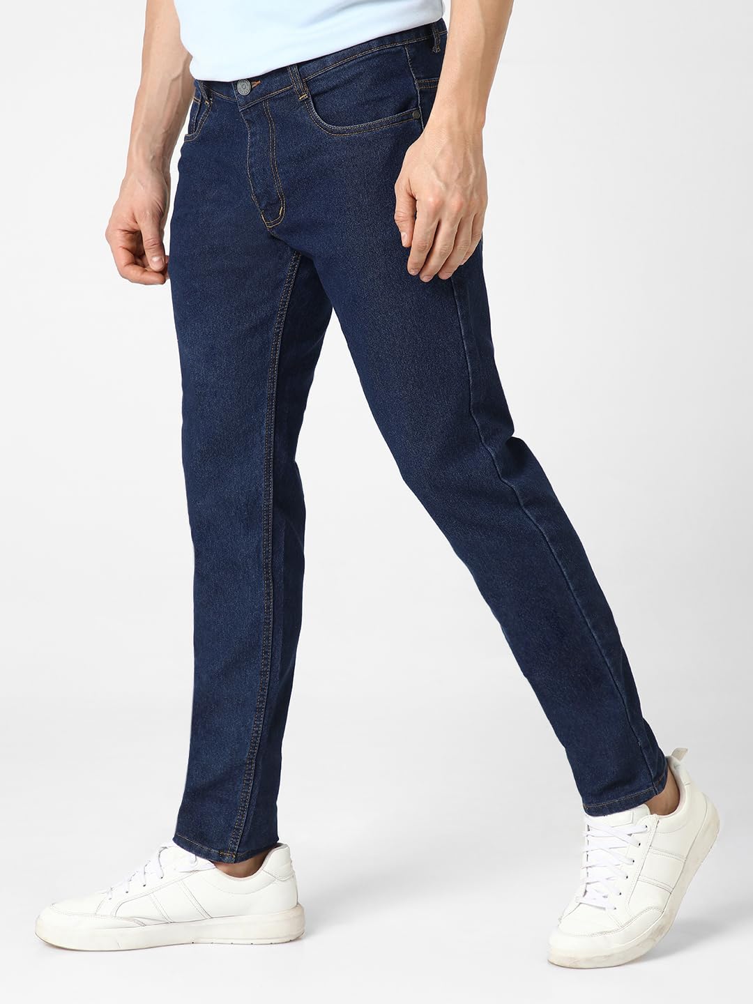 Urbano Fashion Men's Slim Fit Washed Jeans Stretchable