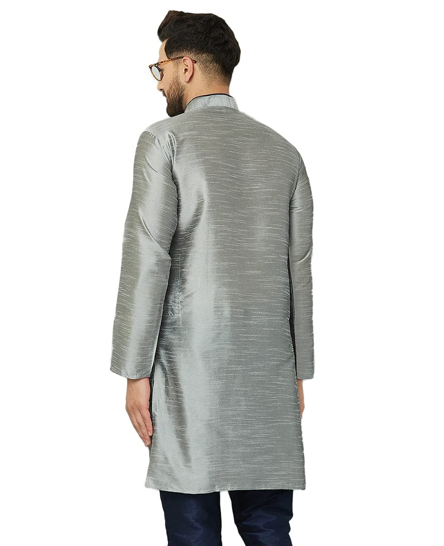 ABH LIFESTYLE Men's Silk Long Kurta only.
