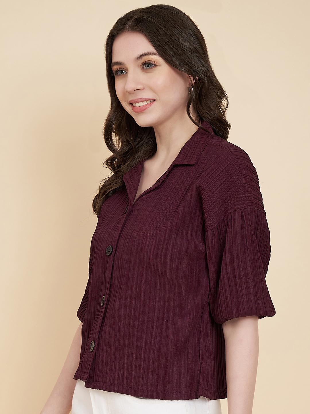 VAIRAGEE Women Cotton Blend Striped Pattern